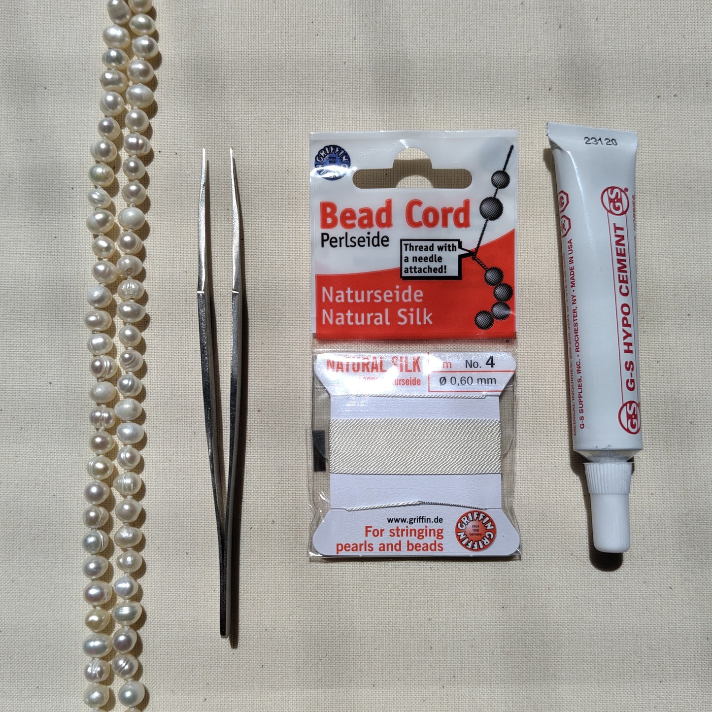 Pearl Restringing Service: Earrings