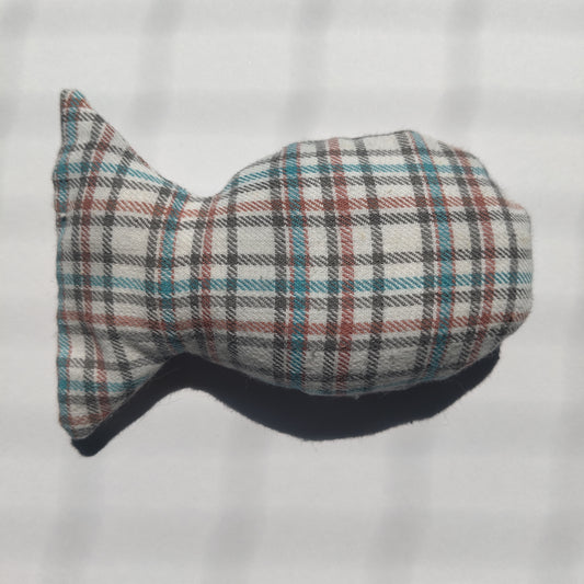 Cat Toy Fish (Tartan)